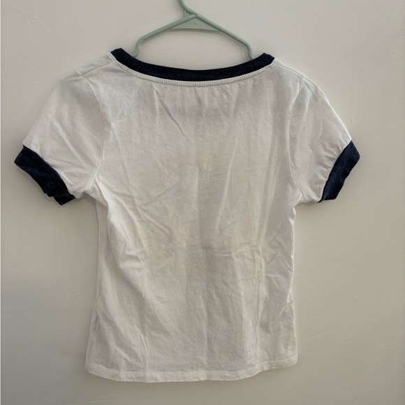 Disney Mickey Mouse Play in the Park Ringer T-Shirt for Women Disneyland Size Xs - Picture 3 of 3